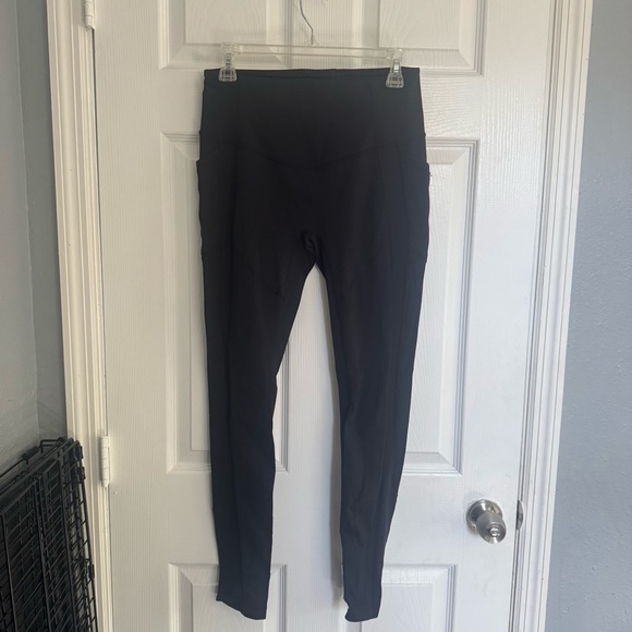 Lululemon Black All The Right Places Full Length Leggings - size 8 - Picture 2 of 6
